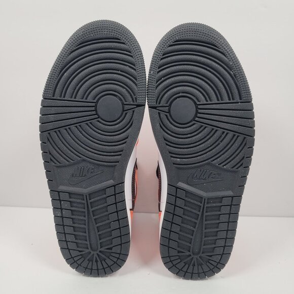 Air Jordan 1 Mid SE Men's Turf Orange/Black White Sneakers DD6834-802 US Sz 8.5 - Picture 9 of 10